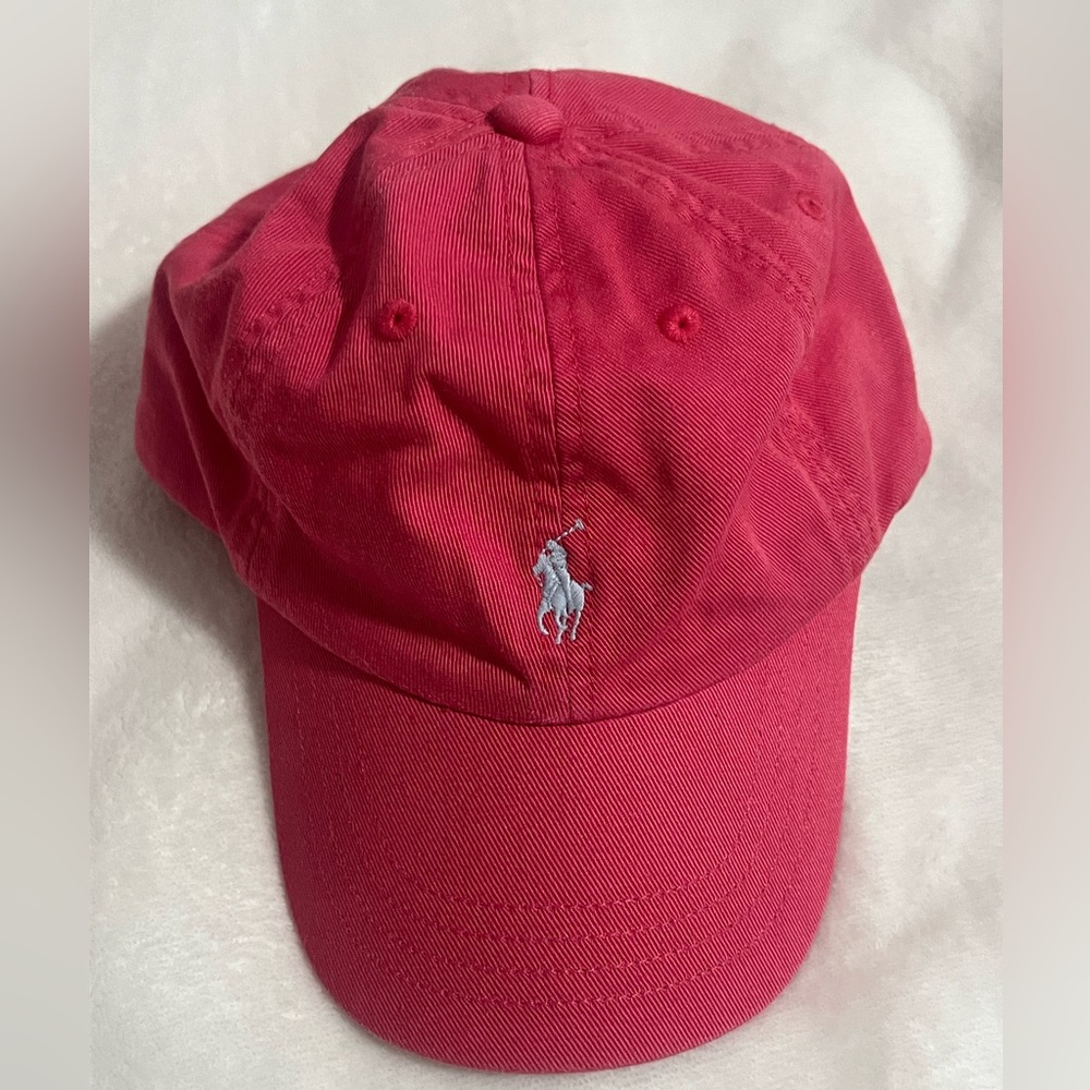 Polo by Ralph Lauren Vibrant Pink Hat size 2-4 Years